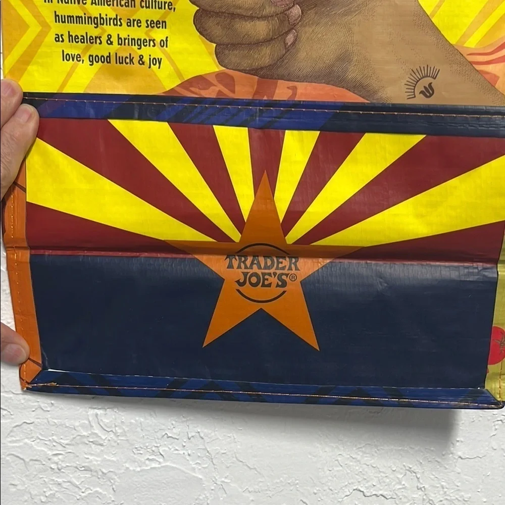 Trader Joe's 11x17 Arizona Reusable Poly Tote Bag